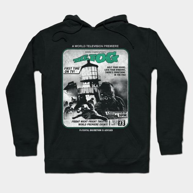The Fog Horror T-Shirt Hoodie by FearCast.com